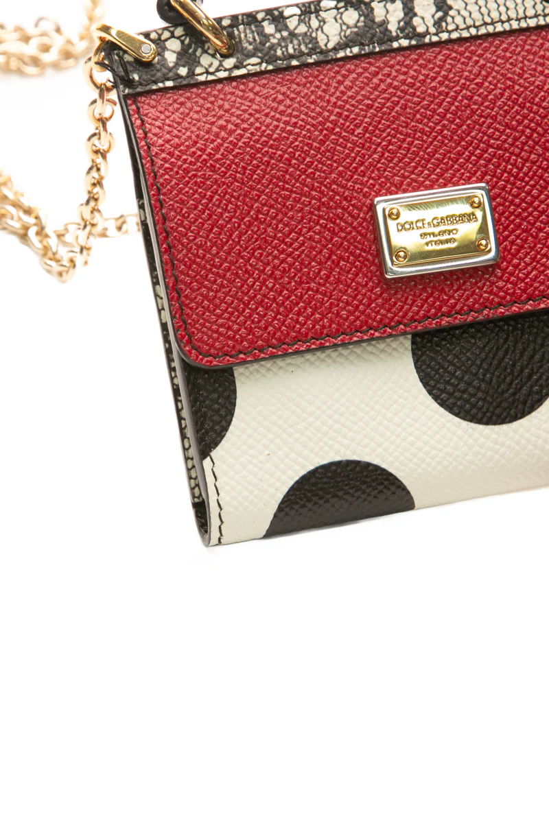 Polka Dot Sicily Card Holder - Image 8