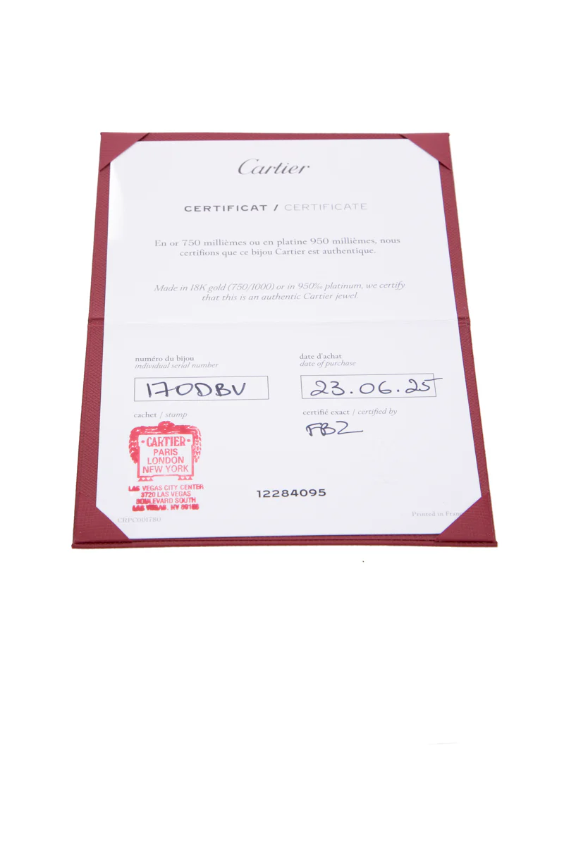 Paved Love Ring Small Model - Size 6.25 - Image 5