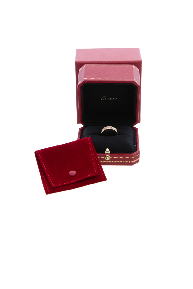 Paved Love Ring Small Model - Size 6.25 - Image 6