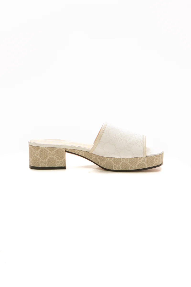 Malaga Kid Platform Mule Sandals - Size 38.5 - Image 3