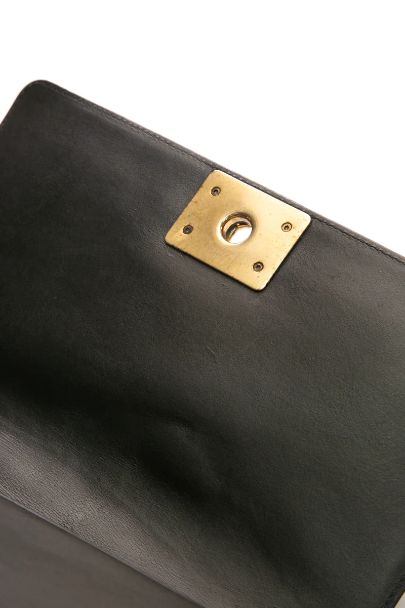 Top Handle Medium Boy Bag - Image 10