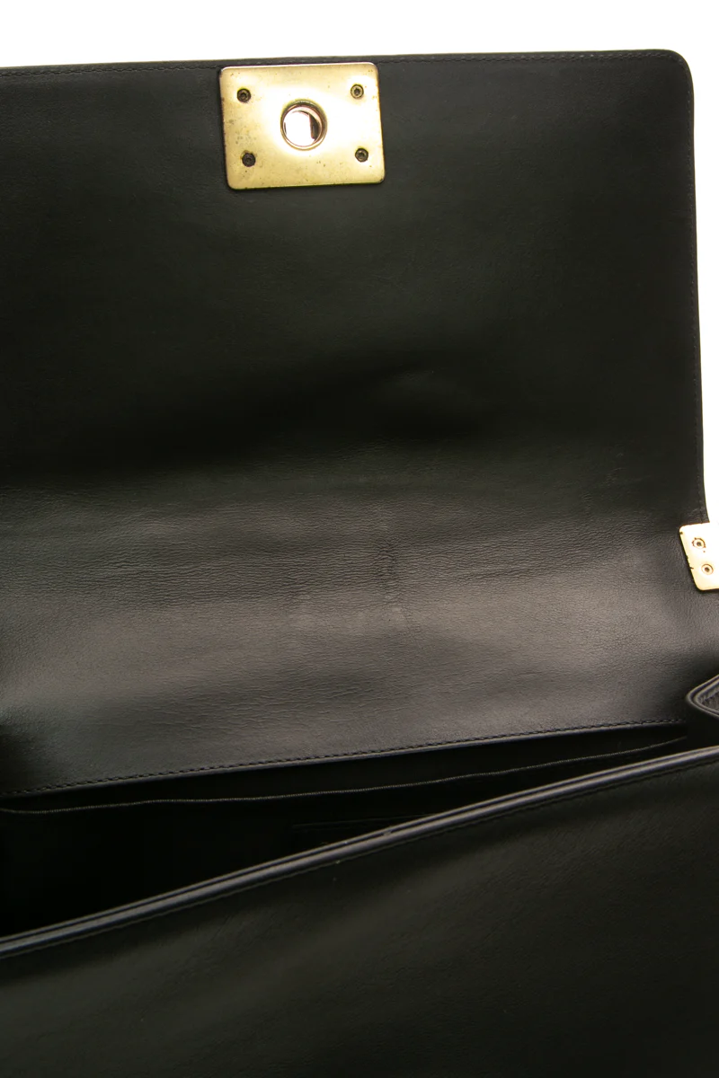 Top Handle Medium Boy Bag - Image 11