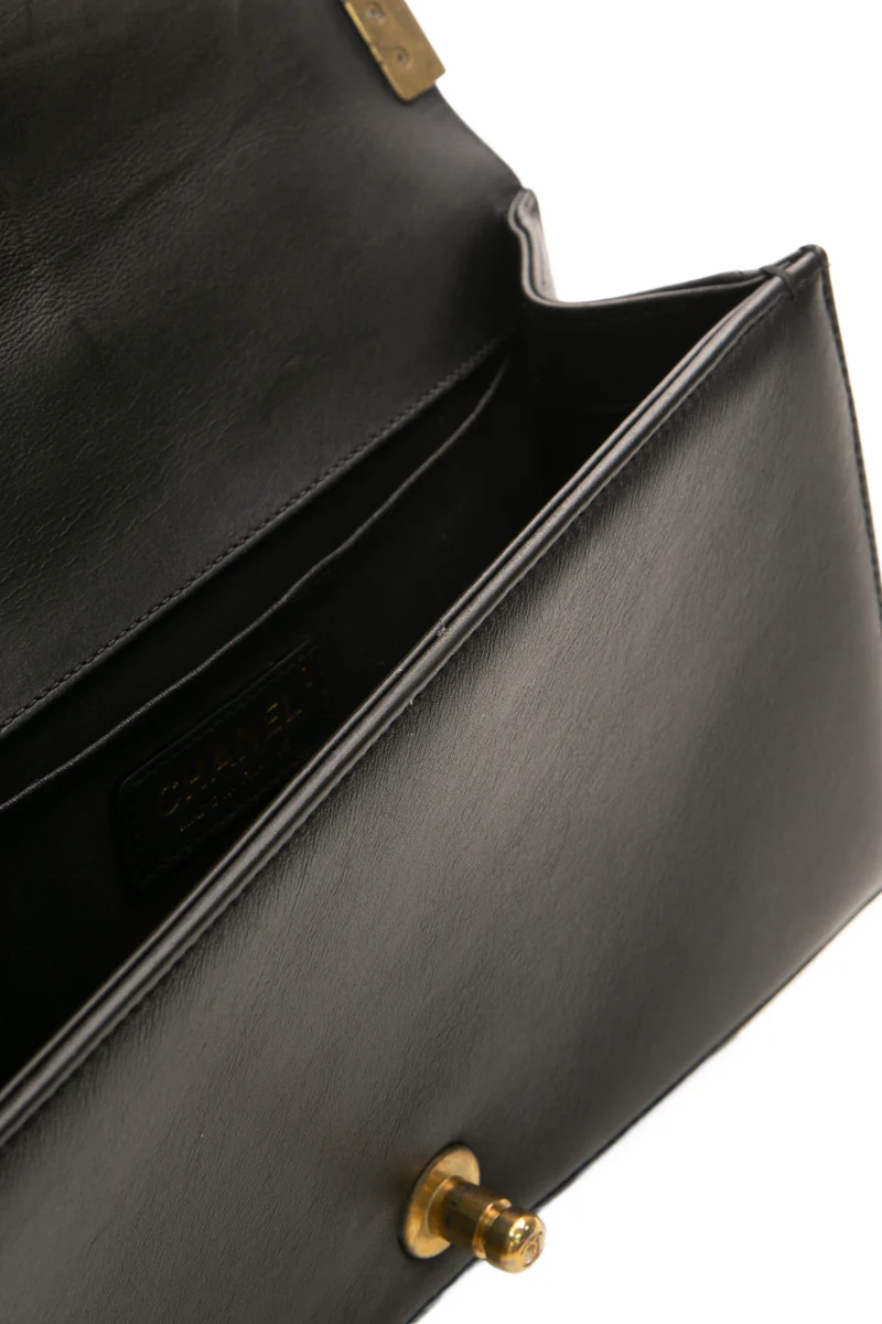 Top Handle Medium Boy Bag - Image 12