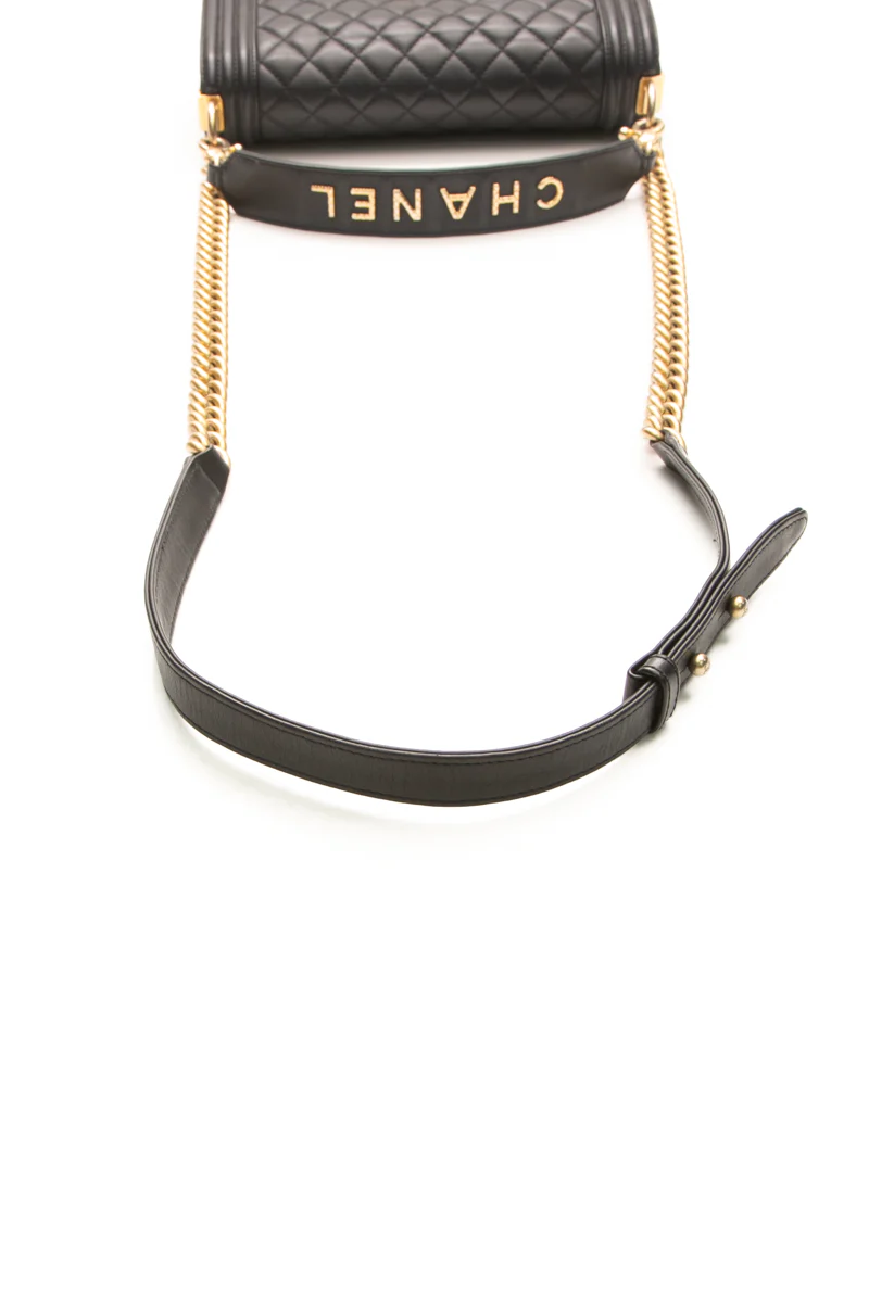 Top Handle Medium Boy Bag - Image 5