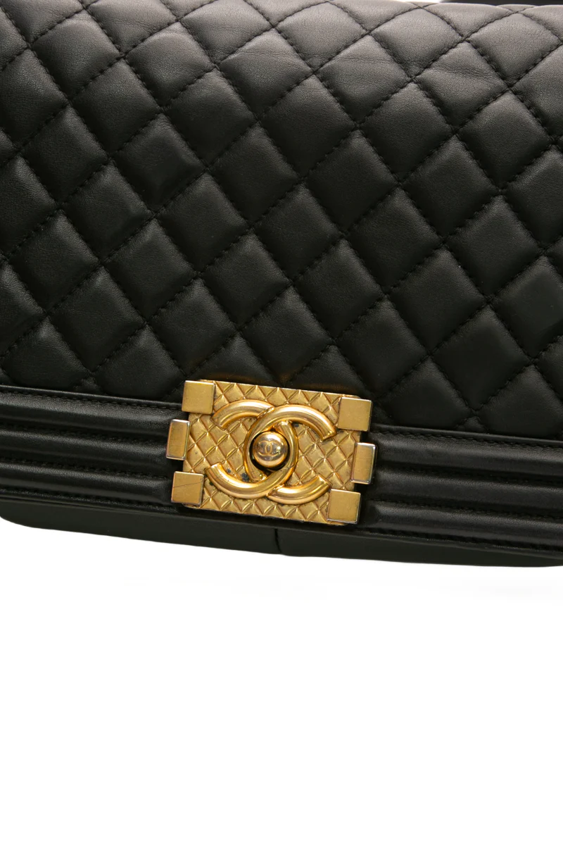 Top Handle Medium Boy Bag - Image 6