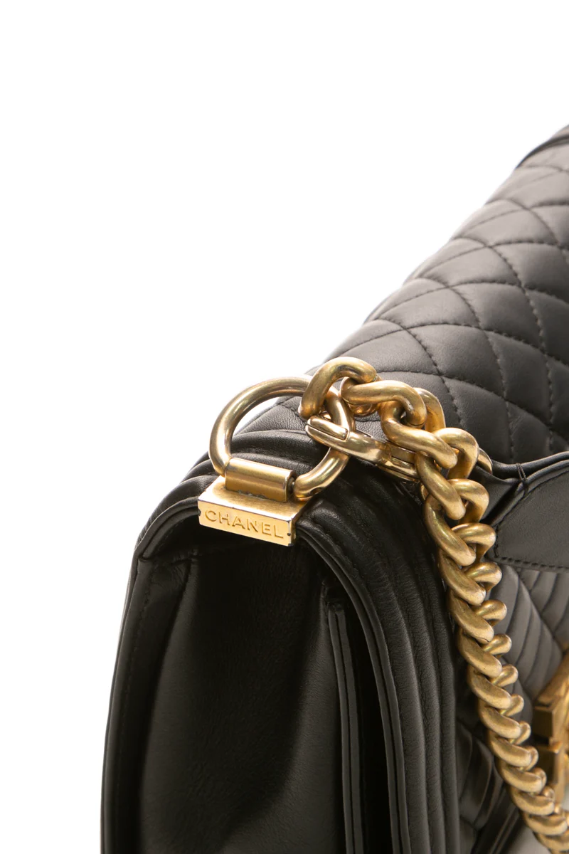 Top Handle Medium Boy Bag - Image 7