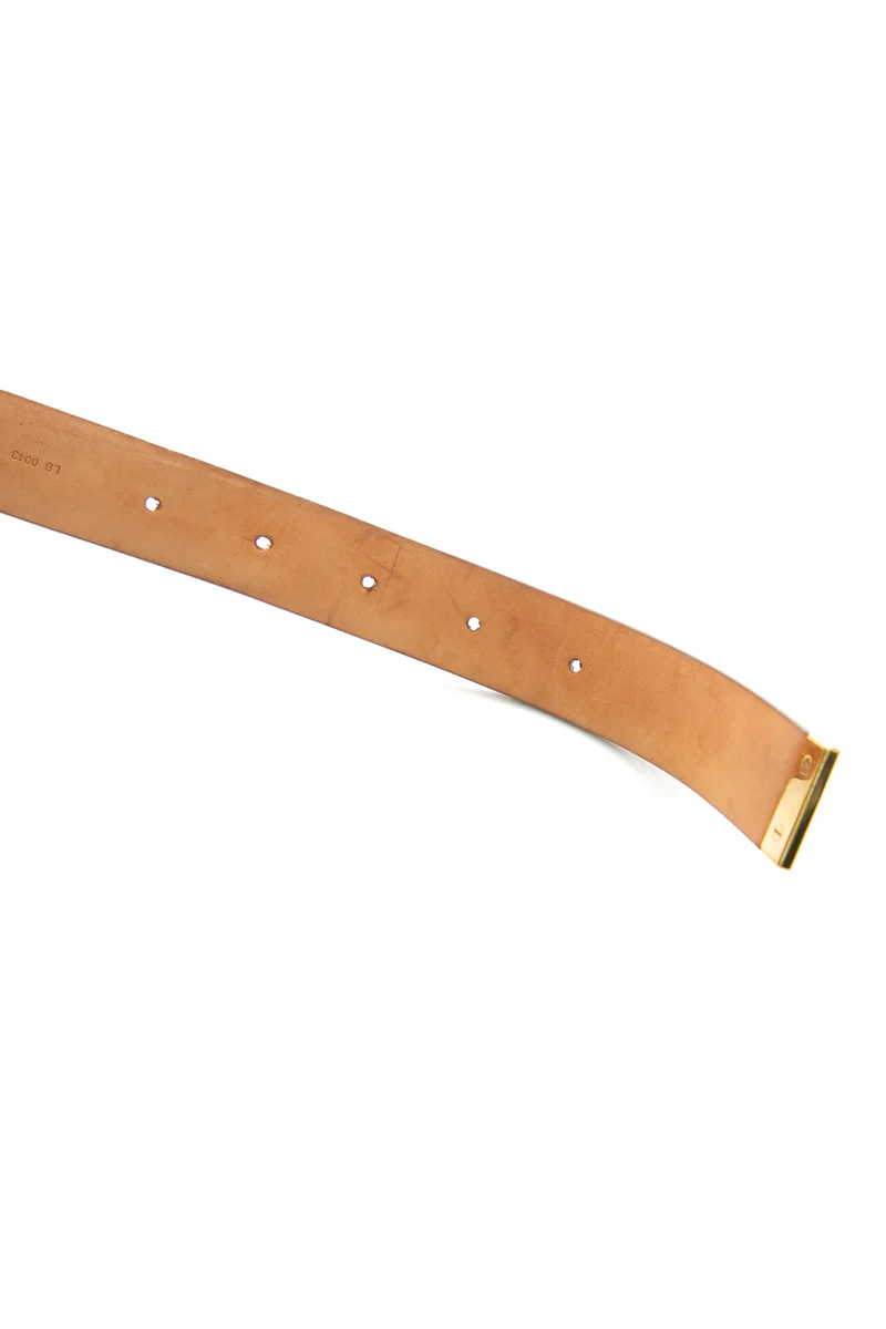 Vintage Ceinture Carre Belt - Size 30 - Image 6