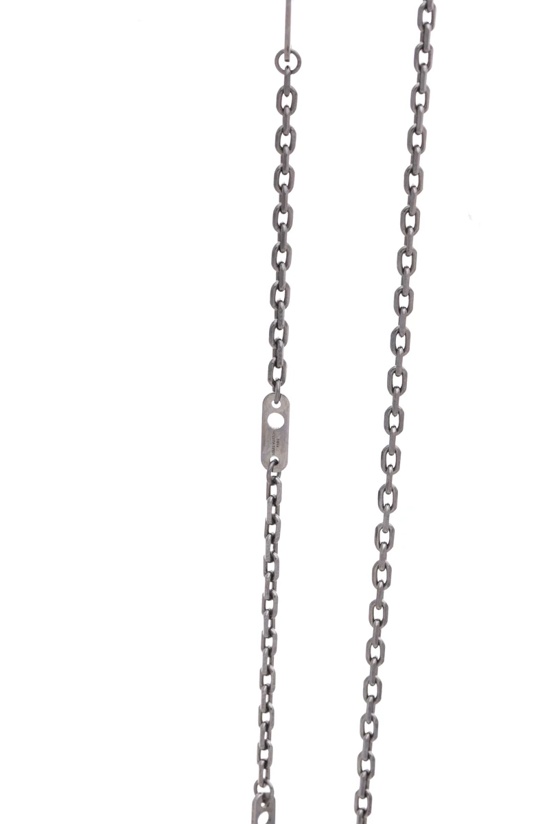 Arc De Triomphe Initial Pendant Necklace - Image 4