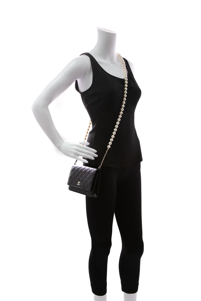 Pearl Wallet on Chain Bag - Image 16