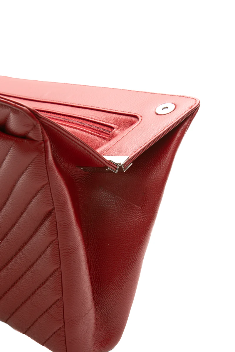 Chevron CC Pouch Clutch Bag - Image 6