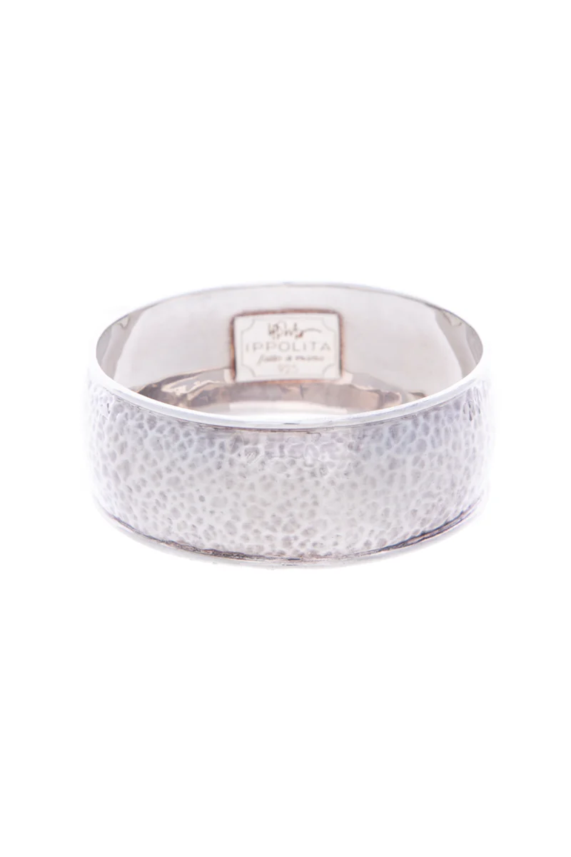 Wide Goddess Hinged Bangle Bracelet - Image 5