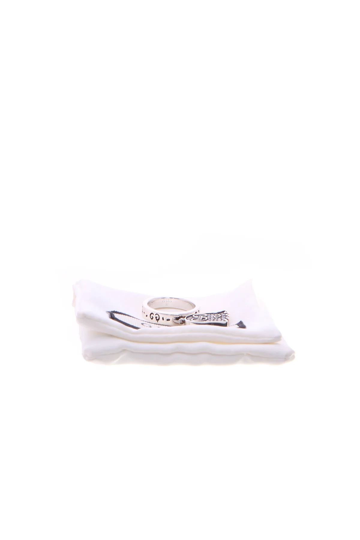 Diamond Ghost Charm Ring -Size 6 - Image 9