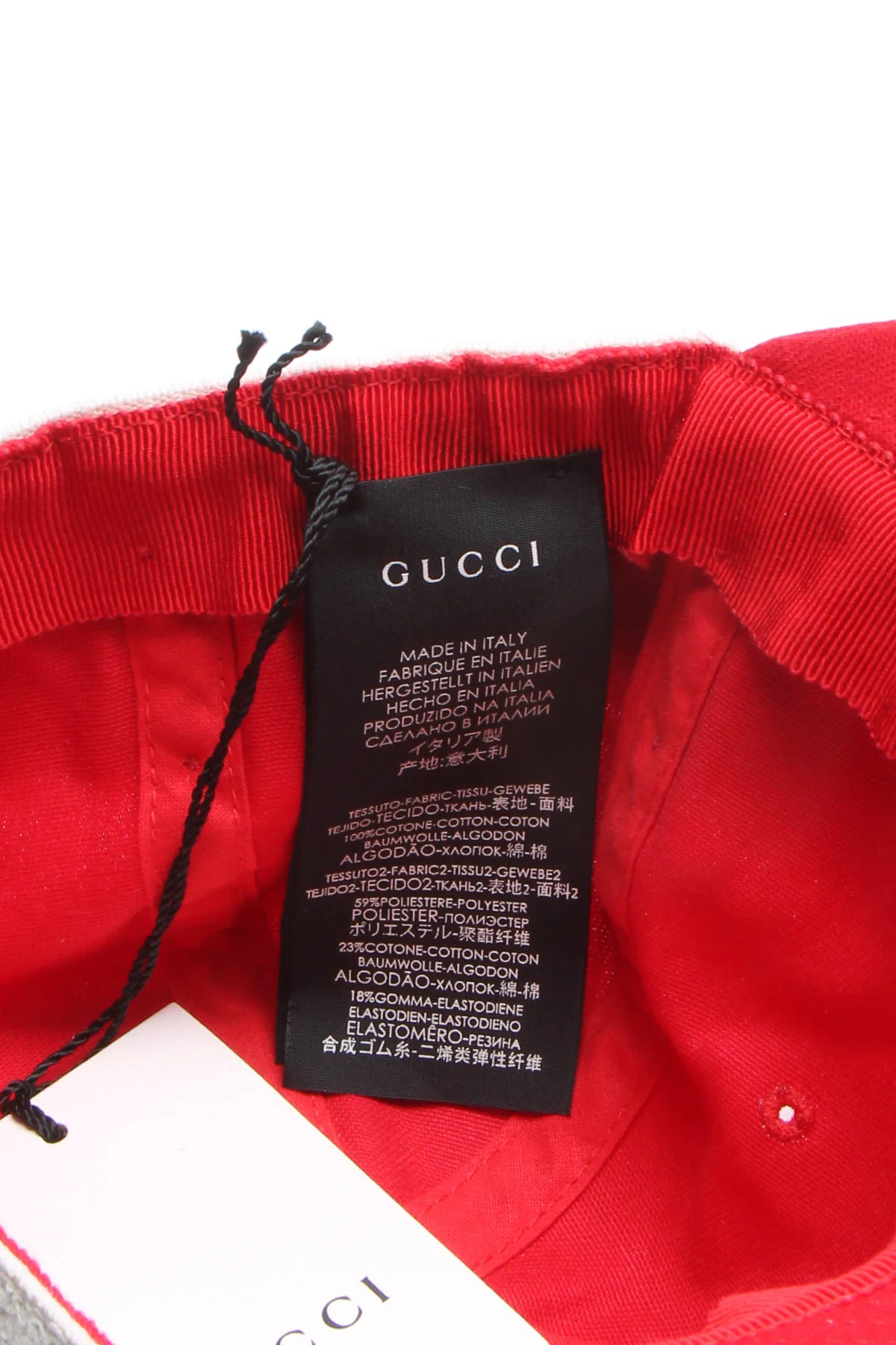 Terry Cloth Logo Baseball Cap - Size S - Image 7