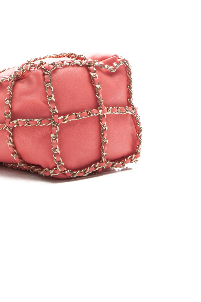 Chain Cage Bucket Bag - Image 5