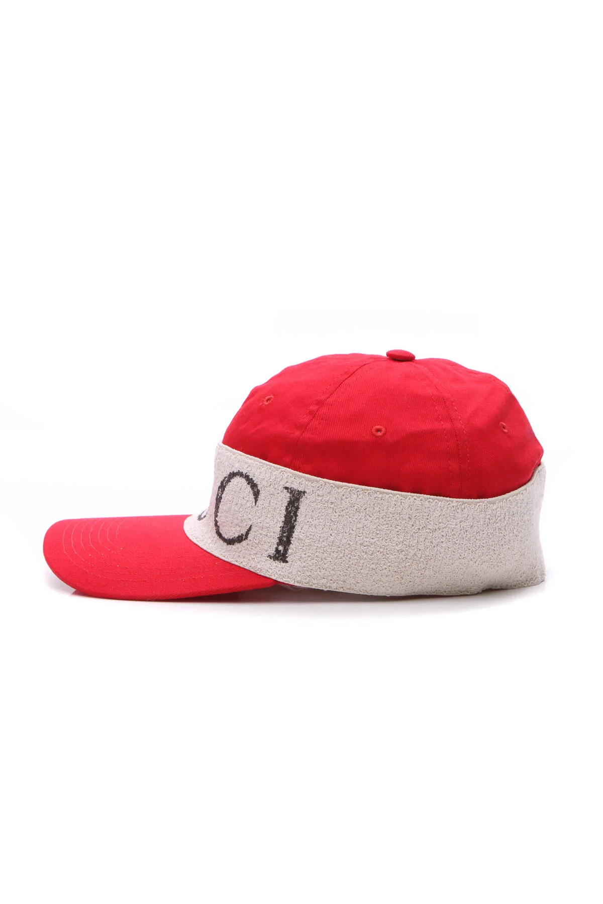 Terry Cloth Logo Baseball Cap - Size S - Image 3