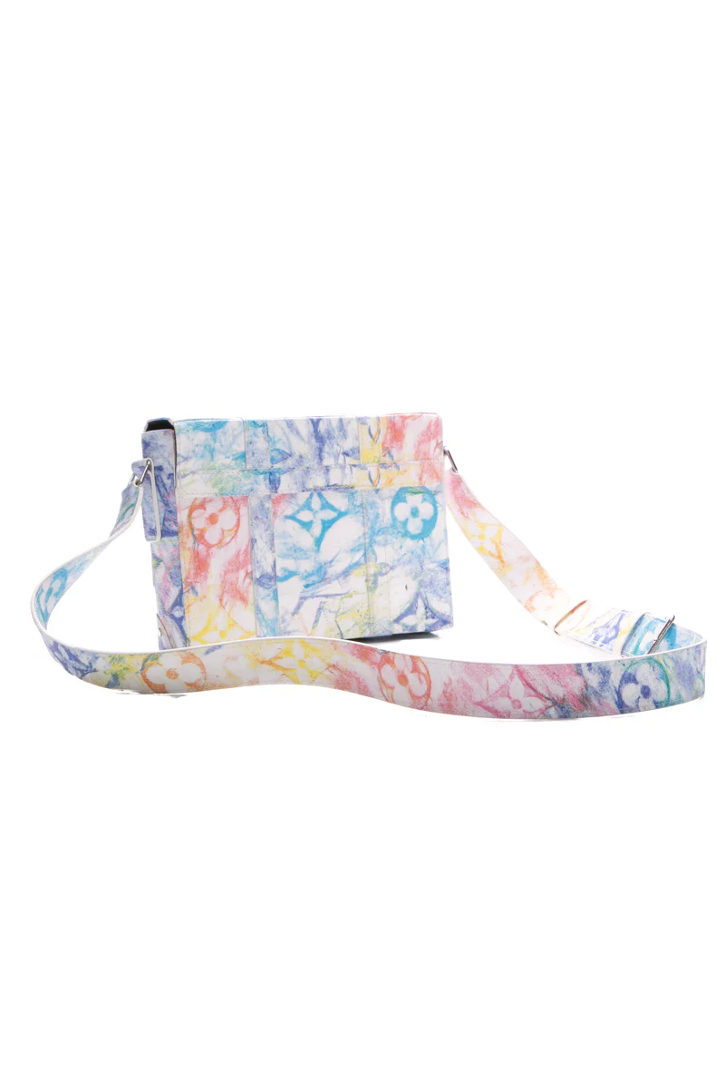 Watercolor Soft Trunk Messenger Bag - Image 4